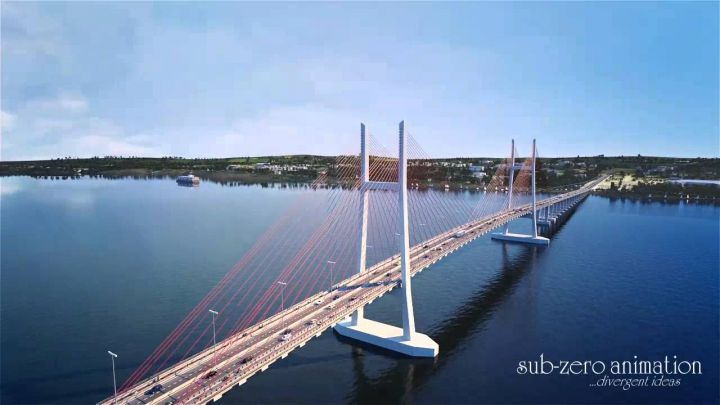 BIM模块化施工应用范例 —越南Cao lanh bridge（混凝土斜拉桥）的图9